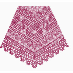  欧式风镂空丝巾