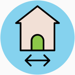 建筑图标建筑图案