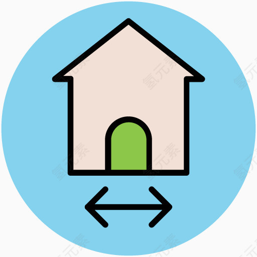 建筑图标建筑图案