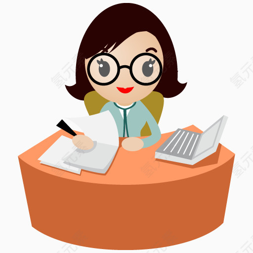 Eyes office women glasses Icon