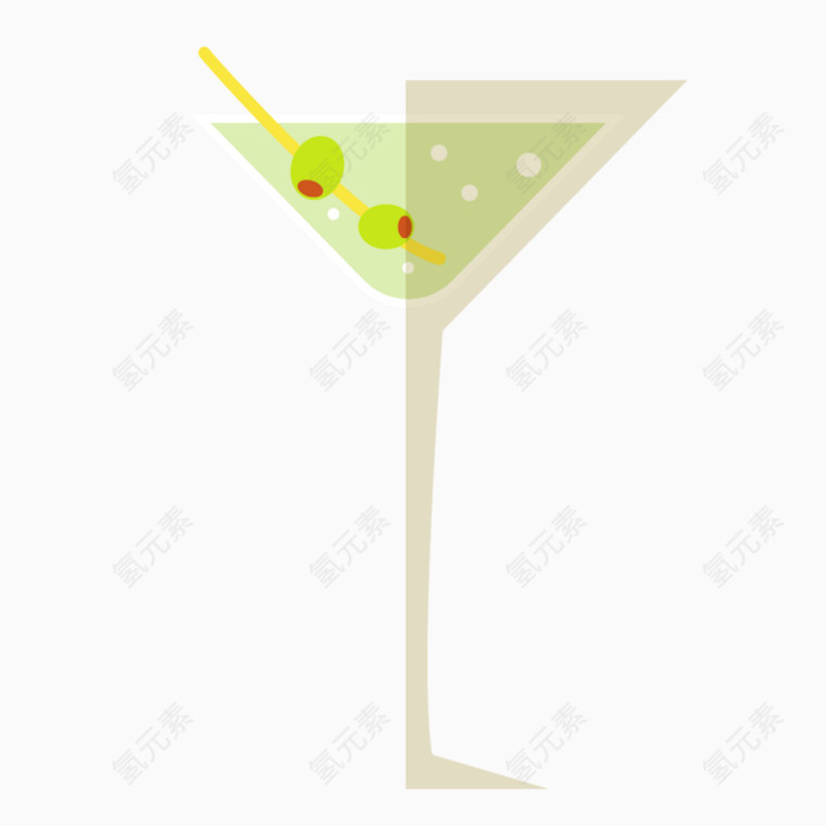 一杯鸡尾酒