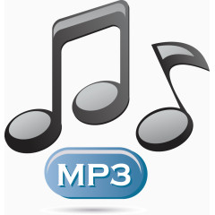 矢量PPT设计创意MP3文件图标