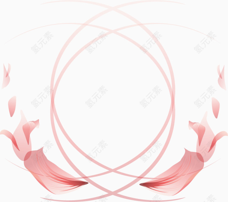 梦幻红花环