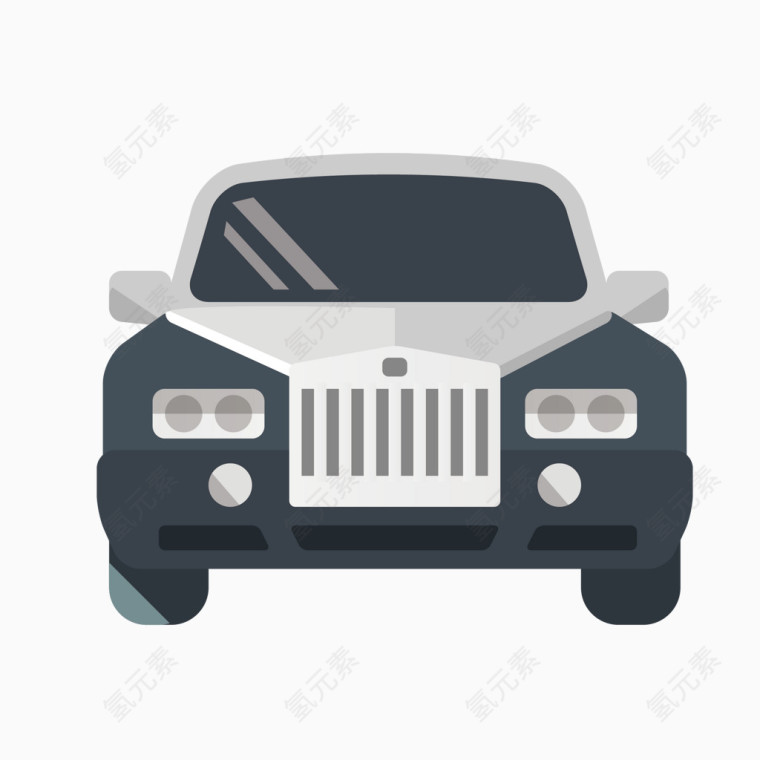 灰色汽车