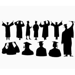 大学毕业季青春不散场背景装饰