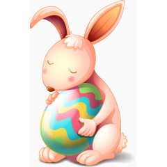 可爱的兔子手绘