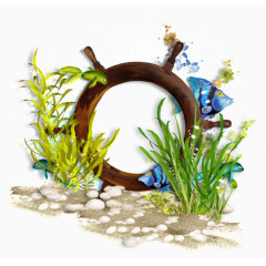 海底世界装饰画