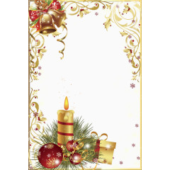 圣诞框架平面设计图图片