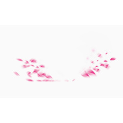 粉色的花瓣