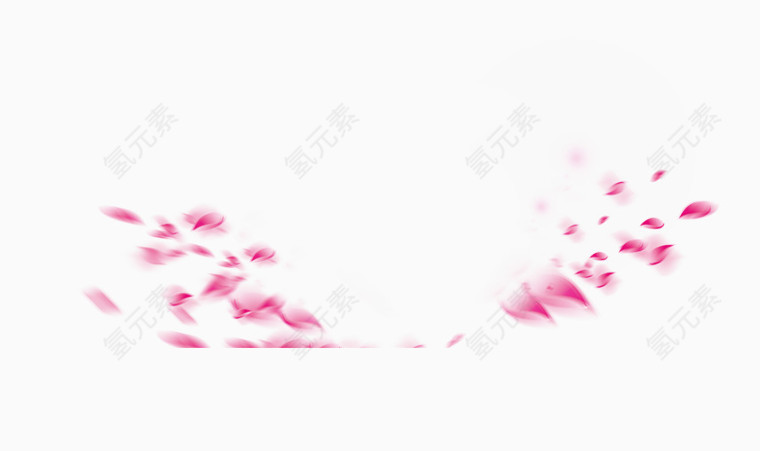 粉色的花瓣