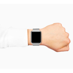 带运动手表的人物