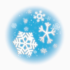 矢量冬季的天空