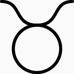 占星术金牛座图标