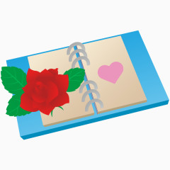 卡通爱情玫瑰花朵礼盒花束