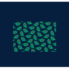 矢量孔雀羽毛底纹