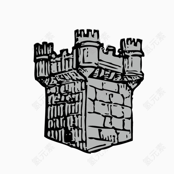 古代城墙建筑