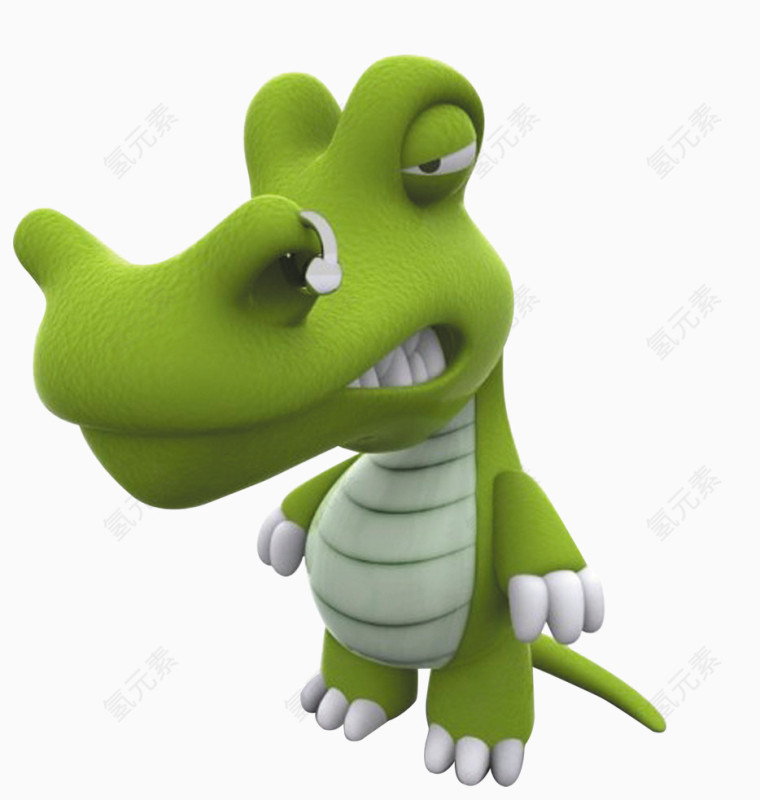 卡通手绘3D小动物