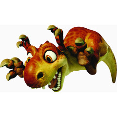 卡通可爱的3D变色龙