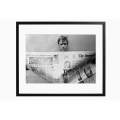 艺术素描挂画剪影