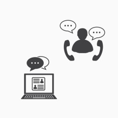 沟通素材免抠图片