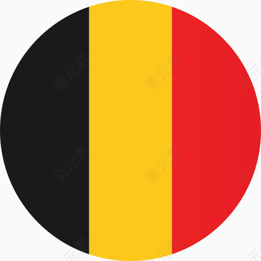 比利时国旗欧洲国家的国旗