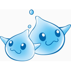 卡通手绘水滴