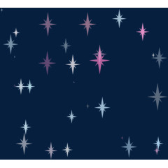 彩色星星装饰
