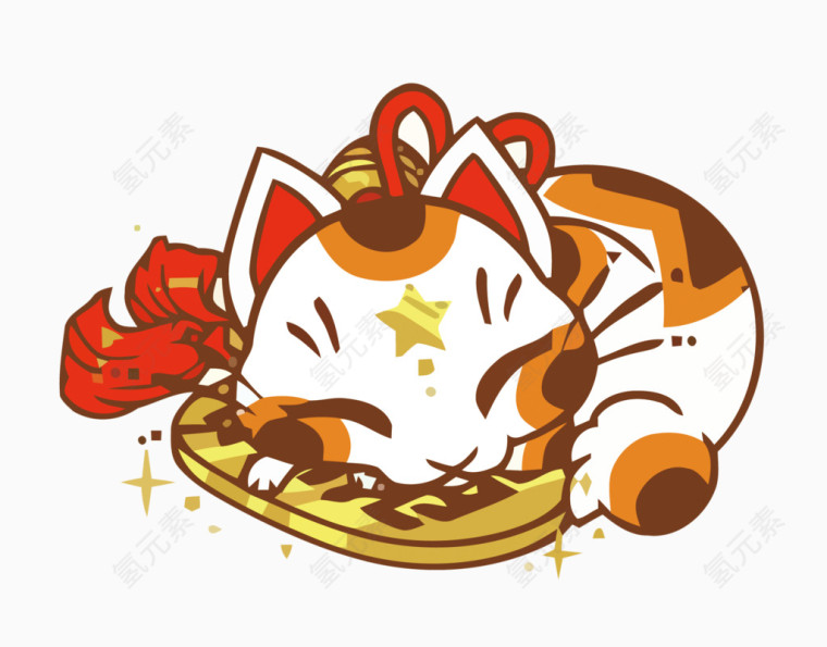 招财猫素材png