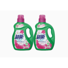 产品实物超能洗衣液