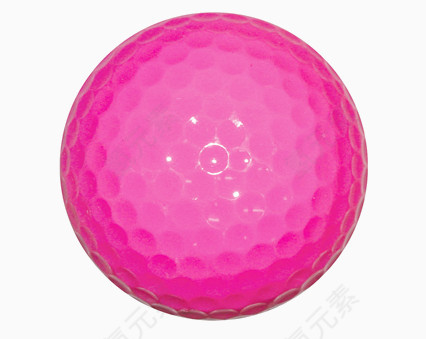 粉红高尔夫球