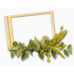 田野风格锯齿边边框