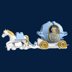 乐高积木做的马车