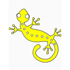 趴在墙上的壁虎