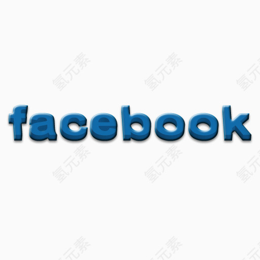 脸谱网拼写Facebook的图标