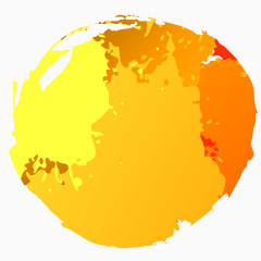 绚丽水彩墨滴高清免抠元素素材