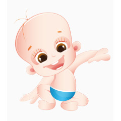 卡通婴儿小宝宝