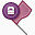 国旗粉红色的安全ChalkWork-information-Management-icons