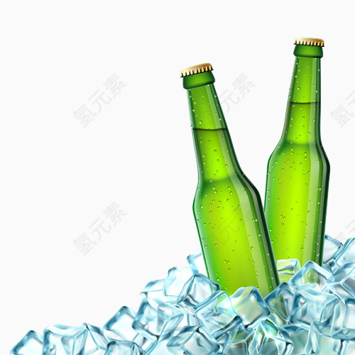 冰块啤酒