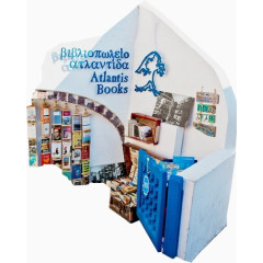 欧美小清新书店店面