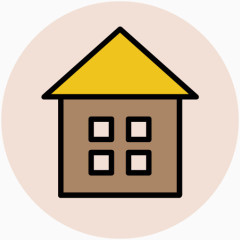 建筑图案手绘素材