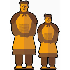 卡通兵马俑