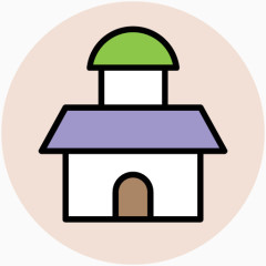 建筑矢量图素描