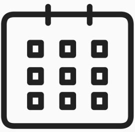 日历Line-icons