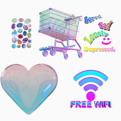 日式原宿风格唯美清晰小图标