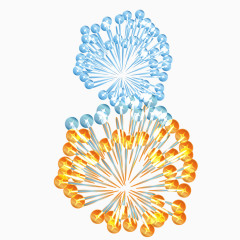 节日年会礼花烟花