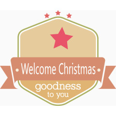 欢迎圣诞节素材