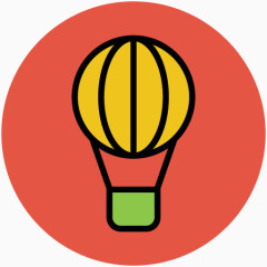 可爱元素旅游剪影