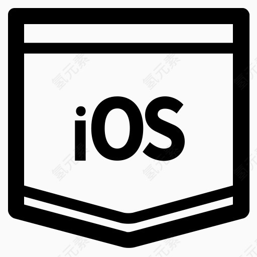 代码编码E学习网间网操作系统iOS开发线教程学习/编码/教程徽章图标