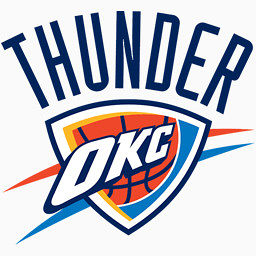 俄克拉何马州城市雷声标志Nba-northwest-division-icons