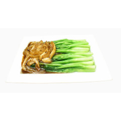 海参扒芥兰图片素材